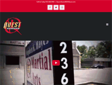 Tablet Screenshot of daytonquestcenter.com